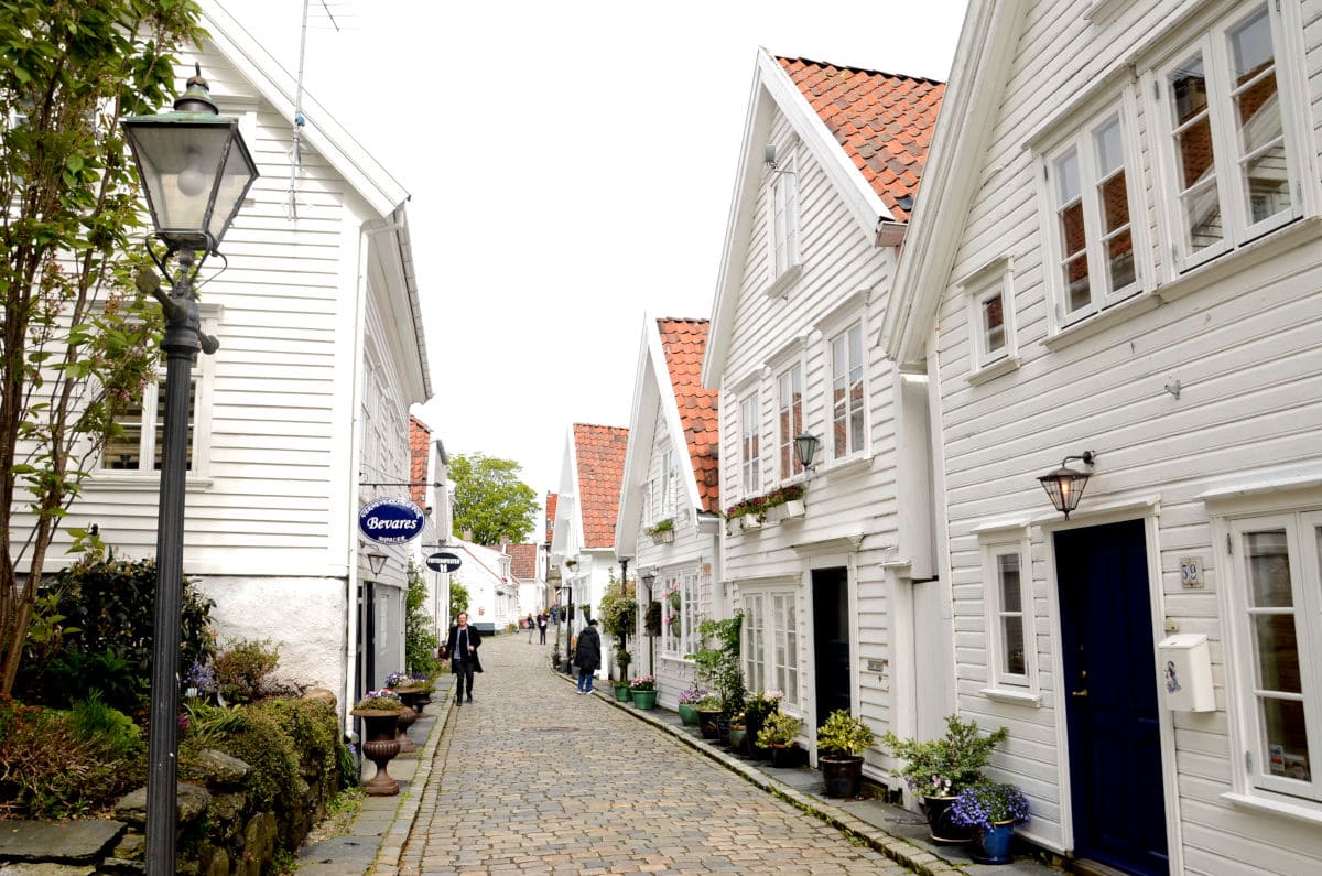 Barrio viejo o Gamle Stavanger