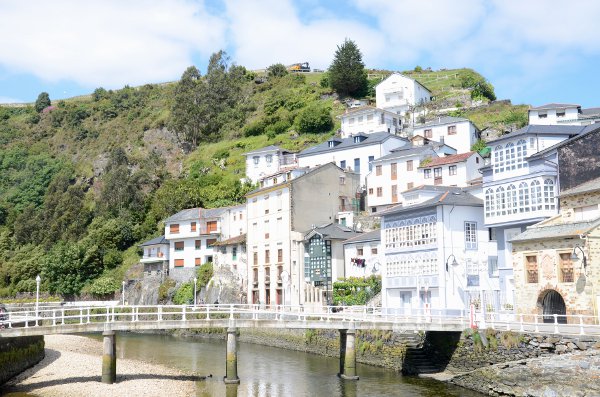 Barrio de Pescadería en Luarca, Asturias