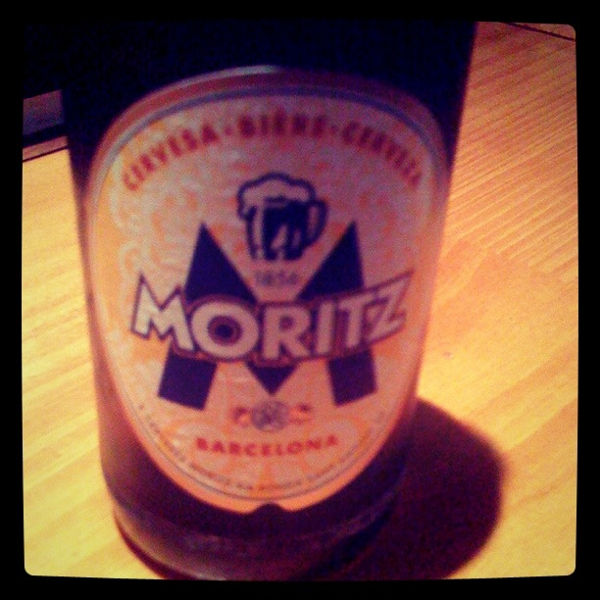 Cerveza Moritz por el Pachinko