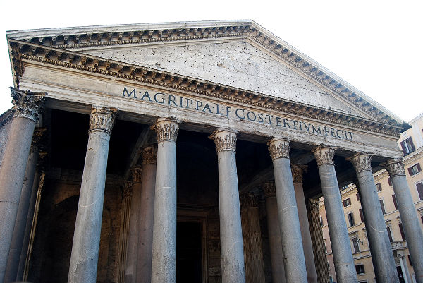 El Panteón de Marco Agripa en Roma