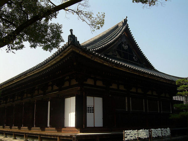 El templo Sanjusangen-do de Kioto