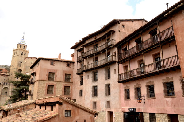 Fotos Albarracin, Teruel - balconadas y catedral
