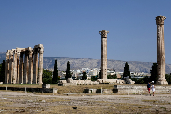 Fotos de Atenas en Grecia, Templo de Zeus Olimpico