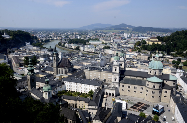 Fotos de Salzburgo en Austria, panoramica de Salzburgo
