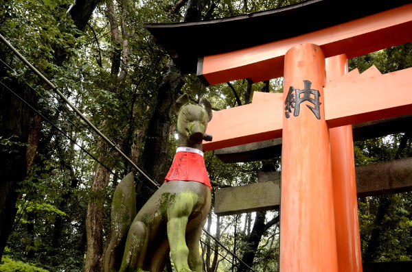 Fotos del Fushimi Inari de Kioto, zorro Inari