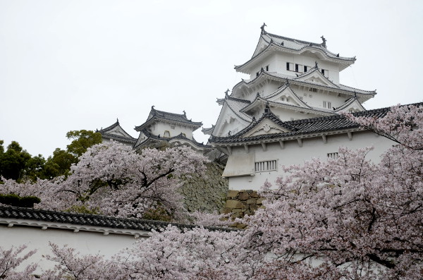 Photos of Japan with children, Himeji Castle