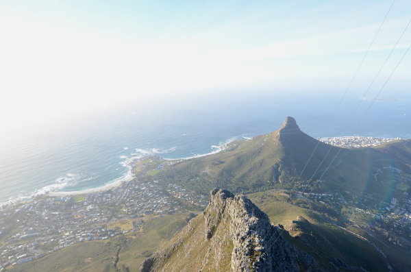 Photos of Table Mountain in Cape Town from above