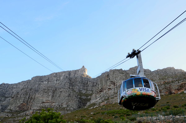 Photos of Table Mountain in Cape Town, cable car