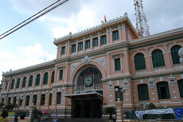 La Oficina Central de Correos de Saigón