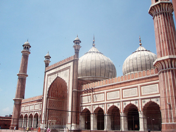 La mezquita Jama Masjid de Nueva Delhi