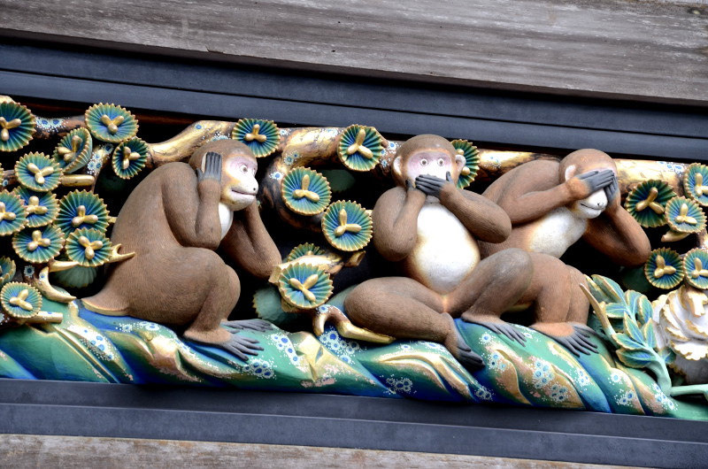 Los tres monos de Nikko