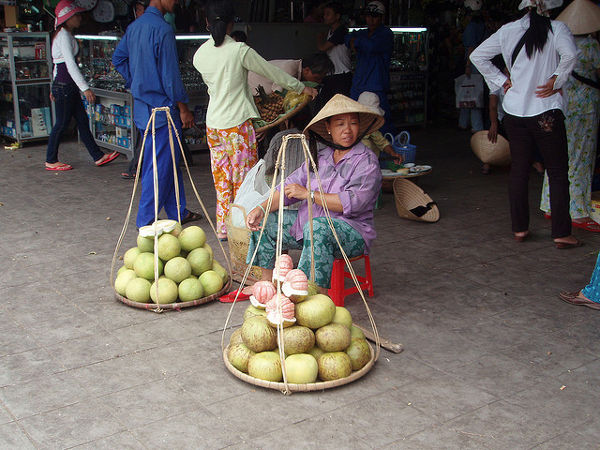 Mercado de Dong Ba en Hué