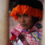 Mujer andina en Perú