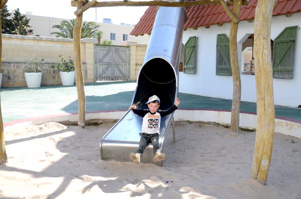 Teo en el Playmobil FunPark Malta
