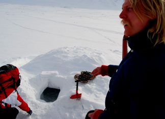 El tipo del iglú en Laponia Sueca
