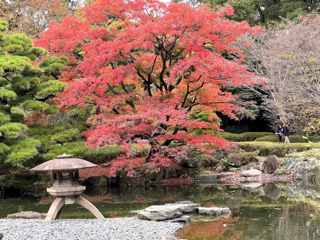 los jardines del palacio imperial de tokio