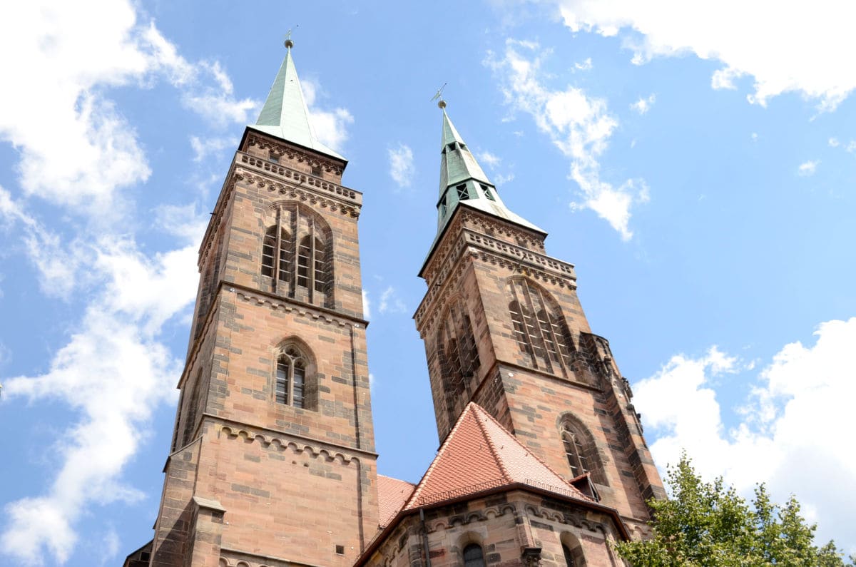 Lorenzkirche o Iglesia luterana evangelica de San Lorenzo en Nuremberg