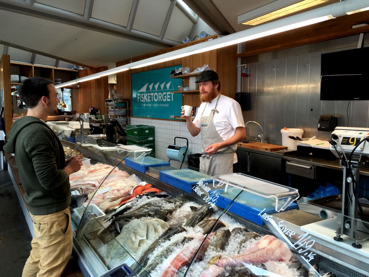 Mercado del pescado de Stavanger