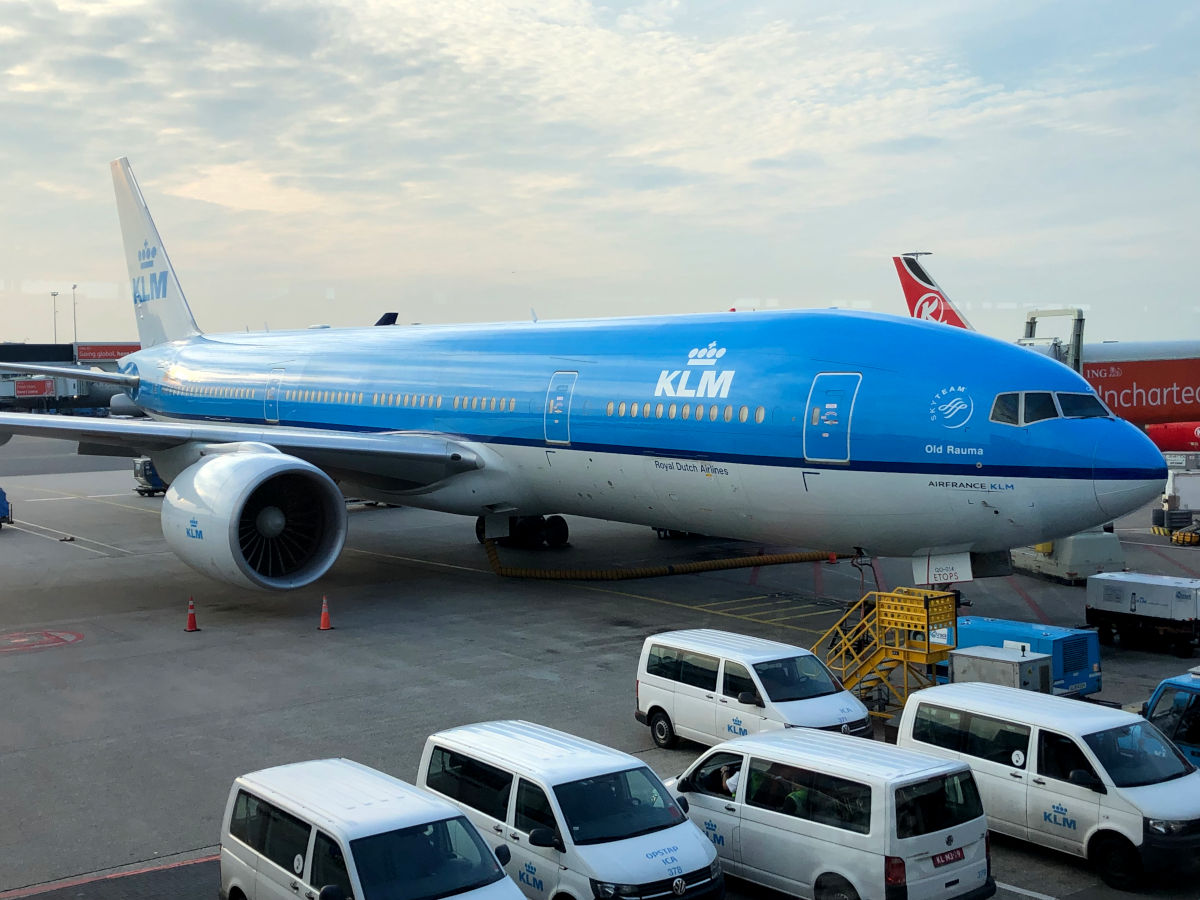 Avion de KLM