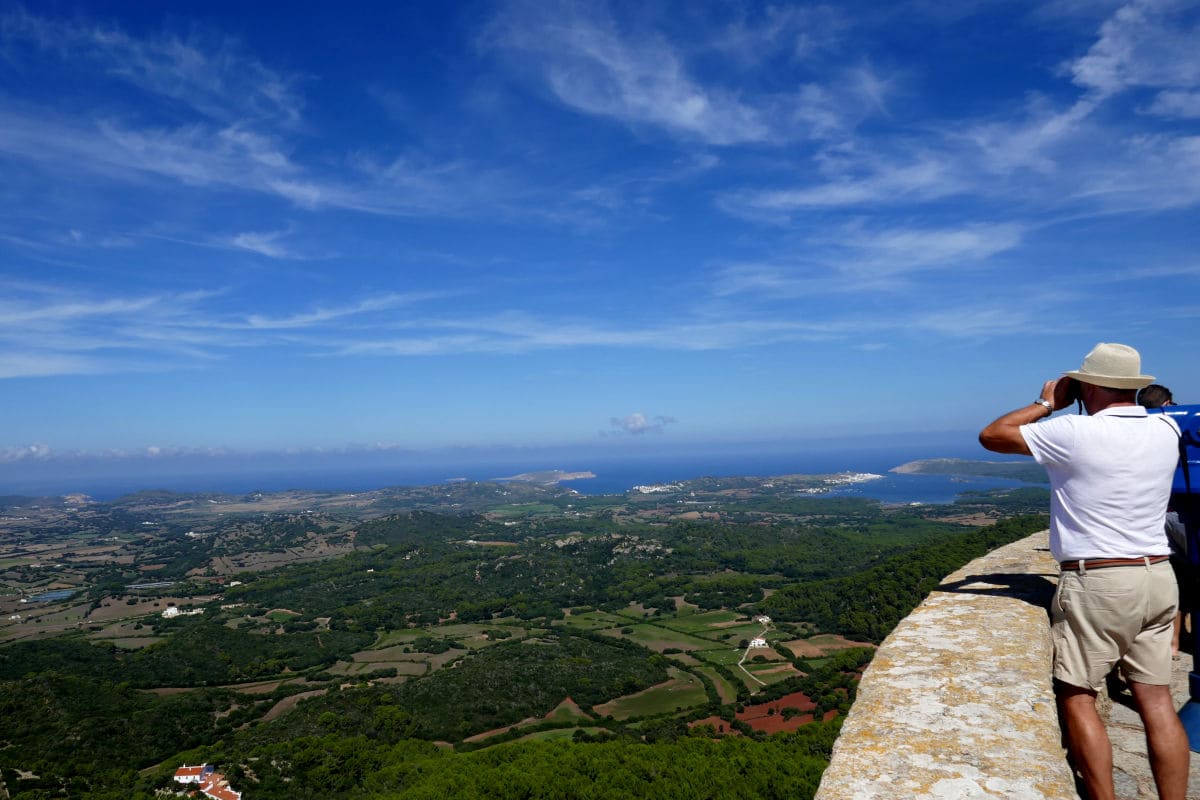 Que ver en Menorca, vistas desde el Monte Toro
