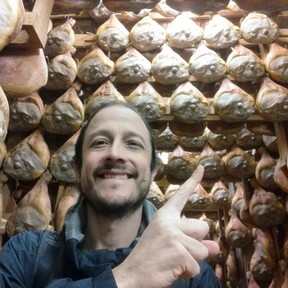 Francisco, guía del free tour gastronomico por Parma
