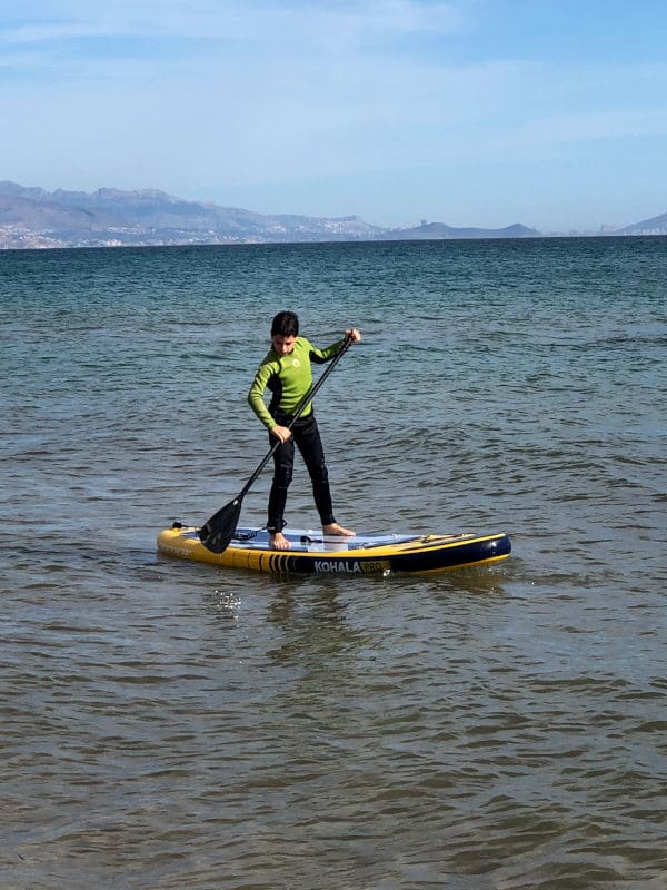 Kayak y actividades nauticas en familia en El Campello
