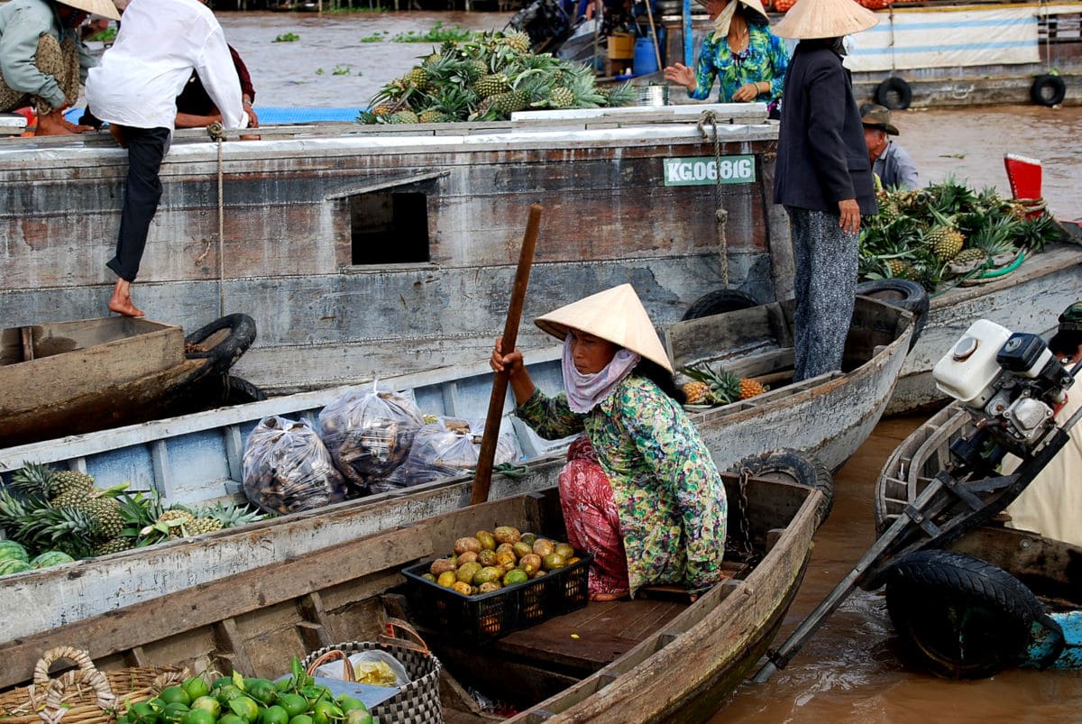 el delta del mekong, final de un itinerario por vietnam