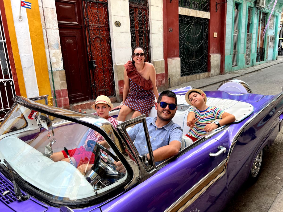Viaje en familia a Cuba