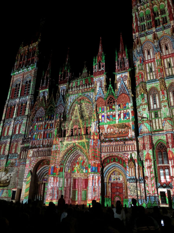 Cathédrale de Lumière en Rouen