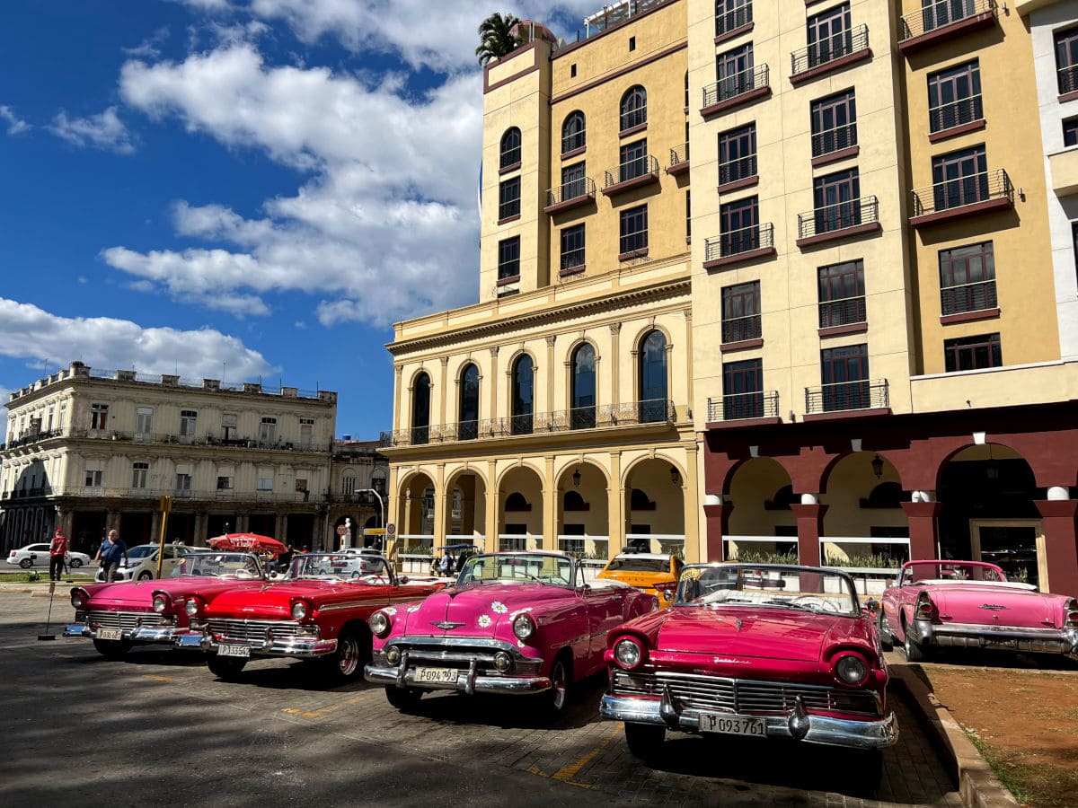 Coches antiguos en La Habana