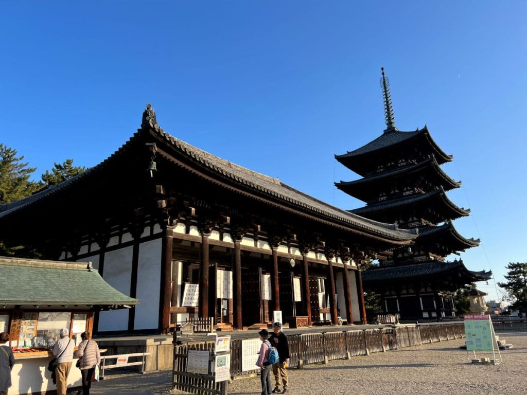 Templo Kofukuji de Nara en Japon