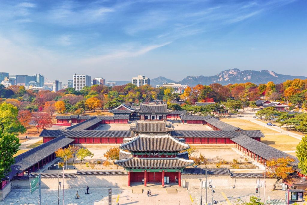 Palacio de Changdeokgung en Seul Corea del Sur