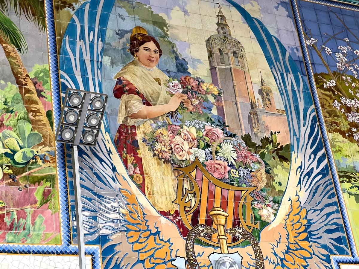 El Salon de los Mosaicos de la Estacio del Nord de Valencia
