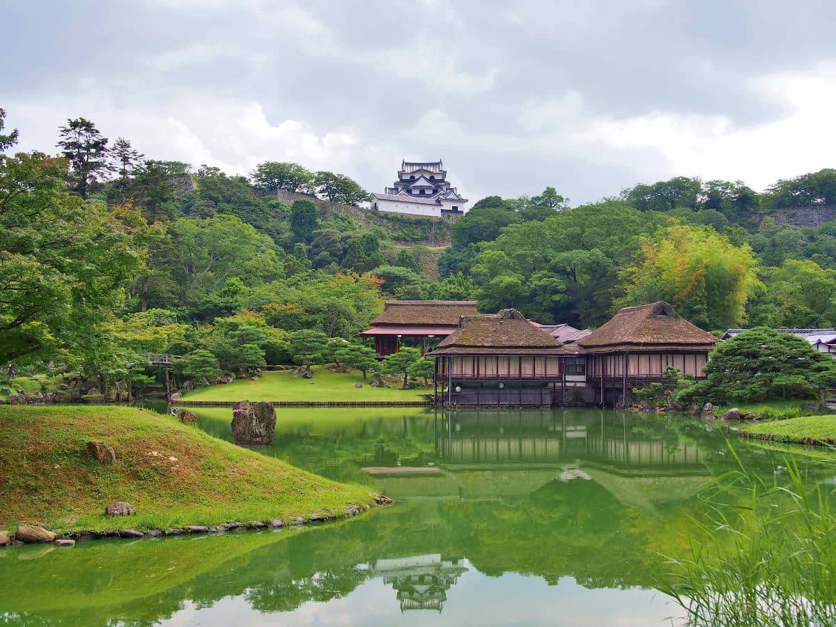 Jardines Genkyu-en en Japon