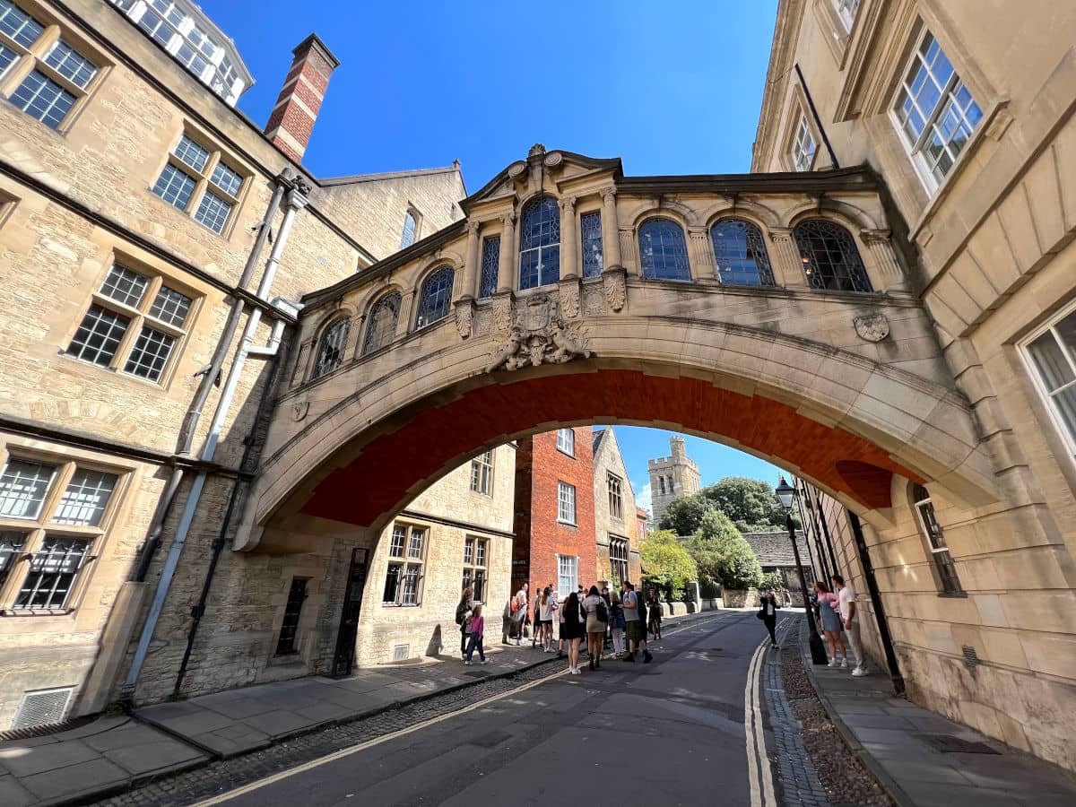 Puente de los Suspiros de Oxford