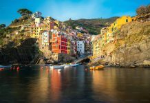 Riomaggiore en Cinque Terre, Italia