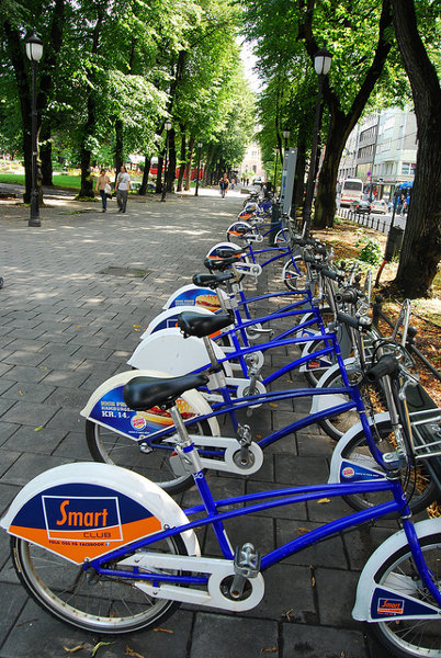 Alquiler de bicicletas en Karl Johans Gate en Oslo
