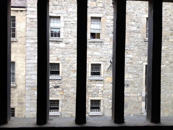 Barrotes de Kilmainham Gaol, la cárcel de Dublín