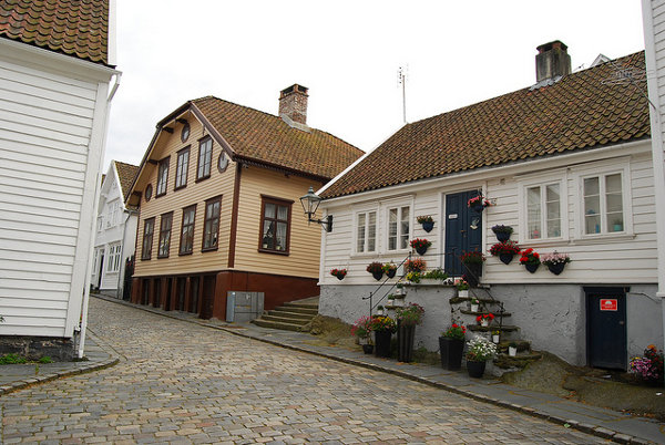 Casas de madera en Stavanger