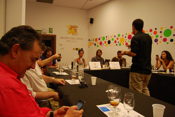 Cata en el Museo del Vino de Málaga