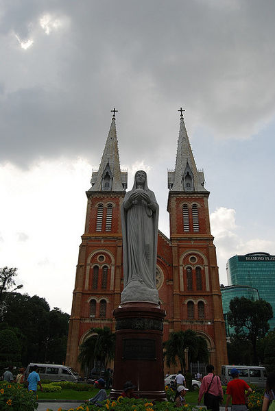 Catedral de Notre Dame en Ho Chi Minh City