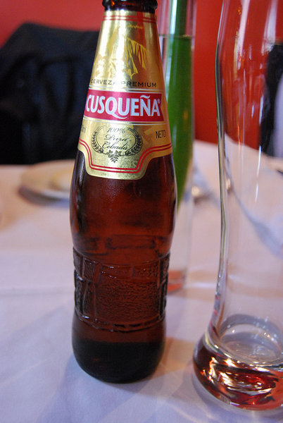Cerveza Premium Cusqueña