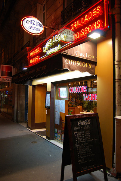 Chez León, specialites oriantales en París