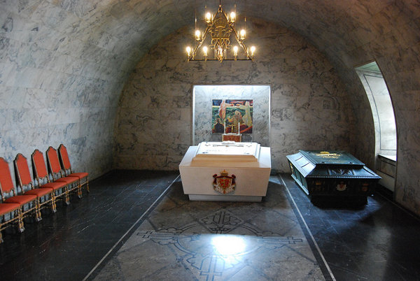 Criptas del castillo de Akershus en Oslo