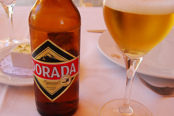 Dorada, cerveza de Canarias