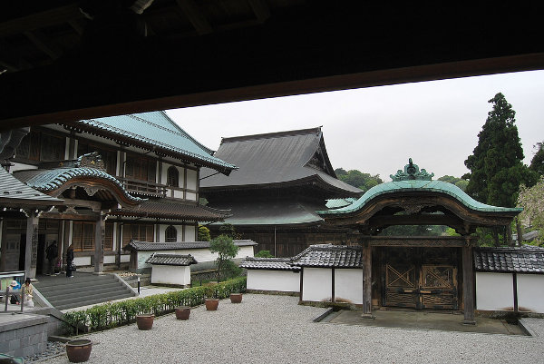 Edificios del templo Kencho-ji de Kamakura