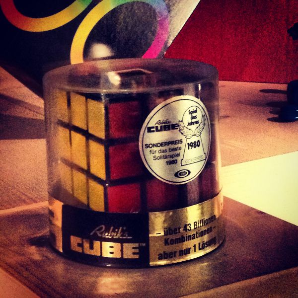 El cubo de Rubik en el Museo del Juguete de Núremberg