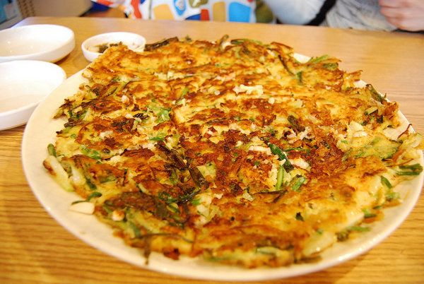 El pajeon o tortilla coreana