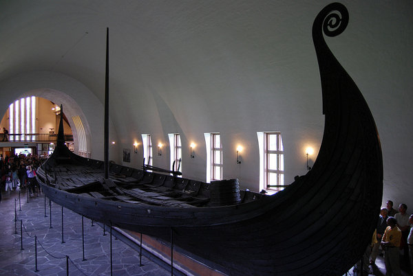 Espectacular barco vikingo expuesto en Oslo