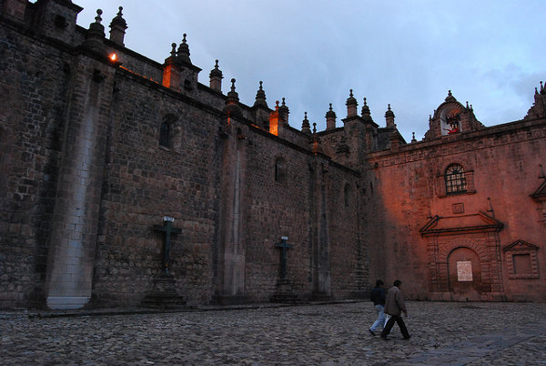 Exteriores de la Catedral del Cusco